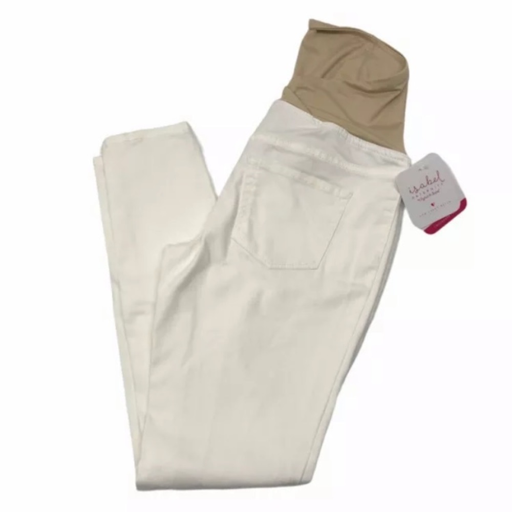 Ingrid & Isabel Women’s Maternity Crossover Panel Jeans